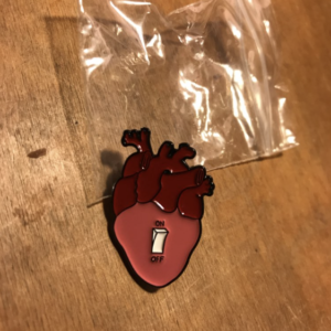 Heart Switch Pin